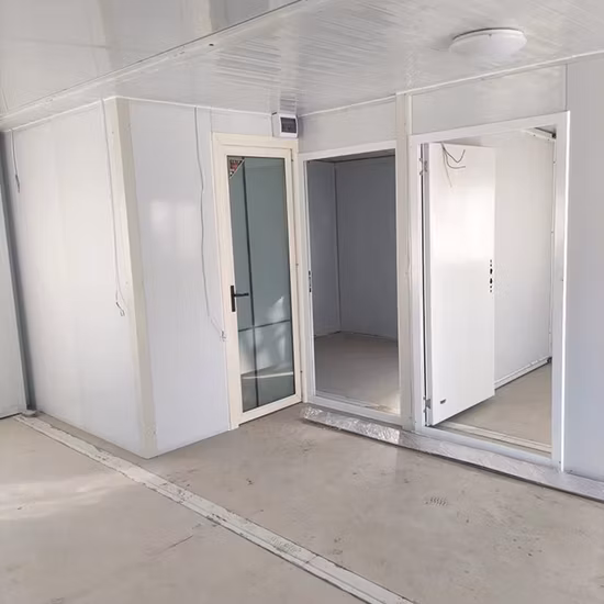 Casa container di alta qualità, struttura in acciaio, 2 camere da letto, case mobili, edificio prefabbricato, fornitore cinese in vendita