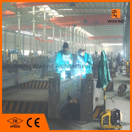 Struttura in acciaio Wiskind Q345b per edifici in acciaio