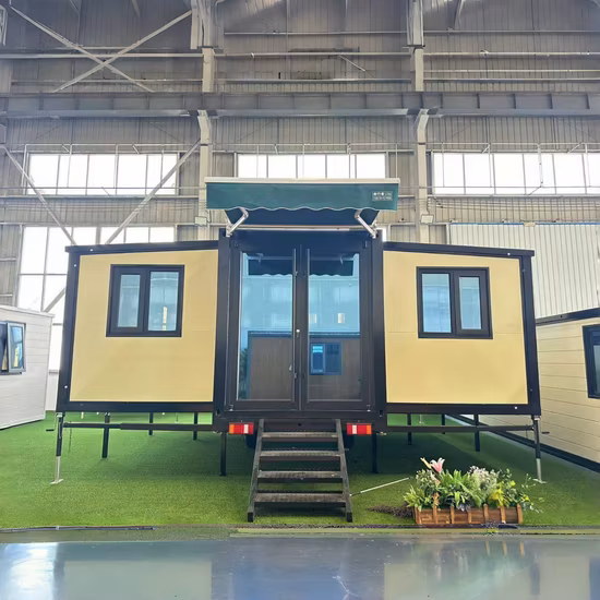Casa espandibile di lusso prefabbricata, prezzo del container prefabbricato, ufficio mobile, piccola casa modulare in legno per corrispondenza, case container espandibili in vendita
